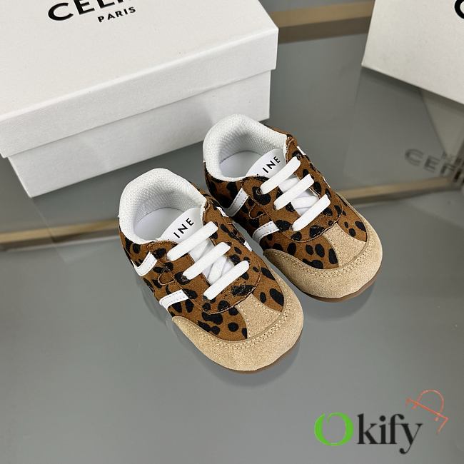 Okify Celine Leopard Kid Sneakers  - 1