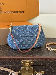 Okify Louis Vuitton Sunset Bag Denim M46829 27x18x3cm - 5