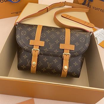 Okify Louis Vuitton Christopher Messenger Bag Brown M28115 32x19.5x11cm