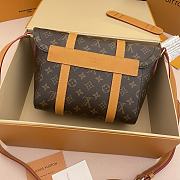 Okify Louis Vuitton Christopher Messenger Bag Brown M28115 32x19.5x11cm - 2