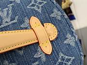 Okify Louis Vuitton Nice Mini Vanity Bag Denim M27946 20x13.5x12cm - 6