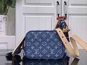 Okify Louis Vuitton All In BB Bag Denim M28107 18x16x12cm - 4