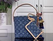 Okify Louis Vuitton All In BB Bag Denim M28107 18x16x12cm - 2