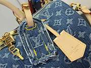 Okify Louis Vuitton Speedy Soft 30 Bag Denim M14430 30x21x17cm - 6