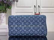 Okify Louis Vuitton Speedy Soft 30 Bag Denim M14430 30x21x17cm - 3