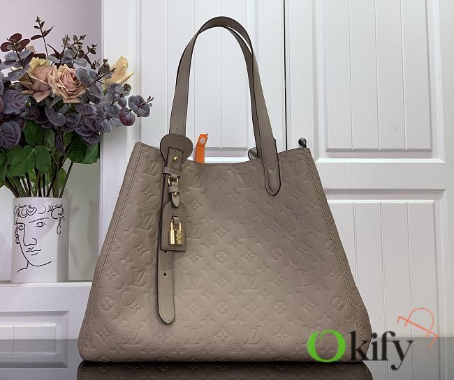 Okify Louis Vuitton All In One PM Bag Gray M25889 40x22x15cm - 1