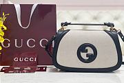 Okify Gucci Blondie Bag Black And Beige 32x17x10cm - 1