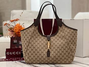 Okify Gucci 2026 Mercato GG Bag Beige 26x23x11cm