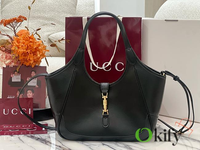 Okify Gucci 2026 Mercato Bag Black 26x23x11cm  - 1