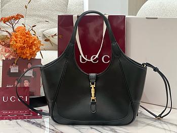 Okify Gucci 2026 Mercato Bag Black 26x23x11cm 
