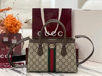 Okify Gucci Ophidia Small Tote Bag 25.5x18x10.5cm