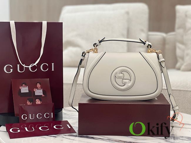 Okify Gucci Blondie Bag White 26.5x16.5x8.5cm - 1