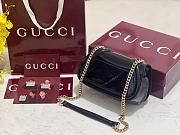 Okify Gucci Blondie Bag Black Patent 21.5x11x8cm - 5