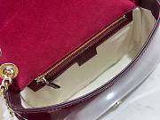 Okify Gucci Blondie Bag Red Patent 26.5x16.5x8.5cm - 5