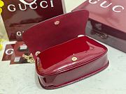 Okify Gucci Blondie Bag Red Patent 26.5x16.5x8.5cm - 3