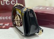 Okify Gucci Blondie Bag Black Patent 26.5x16.5x8.5cm - 5