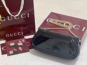 Okify Gucci Blondie Bag Black Patent 29.5x12.5x7cm - 4