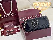 Okify Gucci Blondie Bag Black Patent 29.5x12.5x7cm - 1