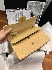Okify CC Flap Bag Sand Beige Caviar 25cm  - 6
