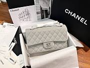 Okify CC Flap Bag Gray Caviar 25cm  - 1