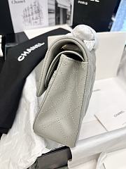 Okify CC Flap Bag Gray Caviar 23cm  - 4