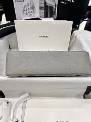 Okify CC Flap Bag Gray Caviar 23cm  - 3