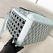 Okify Dior Gray Pet Bag 40x25x20cm - 6