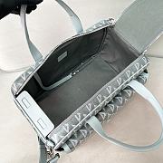 Okify Dior Gray Pet Bag 40x25x20cm - 3