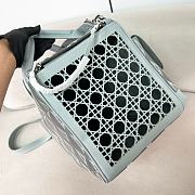 Okify Dior Gray Pet Bag 40x25x20cm - 4
