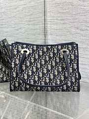 Okify Dior 2026 Promenade Shopping Bag Bow 27x19x13.5cm - 3