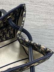 Okify Dior 2026 Promenade Shopping Bag Bow 27x19x13.5cm - 5