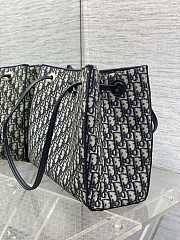 Okify Dior 2026 Promenade Shopping Bag Bow 37x29x14cm - 4