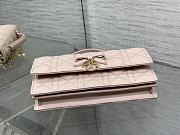 Okify Dior My Dior Mini Bag Light Pink Bow 21x11x5cm - 2