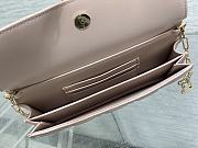 Okify Dior My Dior Mini Bag Light Pink Bow 21x11x5cm - 5