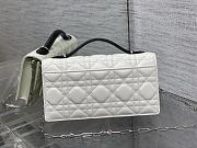 Okify Dior My Dior Mini Bag White And Black Bow 21x11x5cm - 3