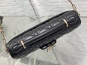 Okify Dior My Dior Mini Bag Black Bow 21x11x5cm - 6