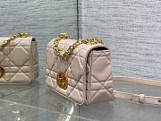 Okify Dior Caro Bag Light Pink 20x13x7cm - 3