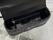 Okify Dior Caro Bag Black Silver Hardware 20x13x7cm - 3
