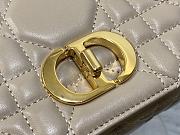 Okify Dior Caro Bag Beige 20x13x7cm - 2