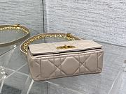 Okify Dior Caro Bag Beige 20x13x7cm - 5