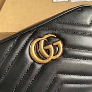 Okify Gucci GG Marmont Bag Black 18x12x6cm - 3