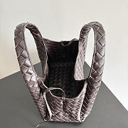 Okify Bottega Veneta Campana Bag Dark Brown 28x16x15cm - 3
