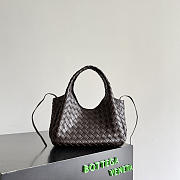 Okify Bottega Veneta Campana Bag Dark Brown 28x16x15cm - 2