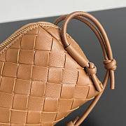 Okify Bottega Veneta Concert Pouch Bag Brown Caramel 18.5x11.5x8.5cm - 5
