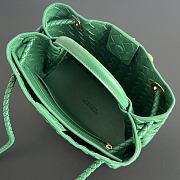Okify Bottega Veneta Small Andiamo Bag Dark Green 25x20x10.5cm - 5