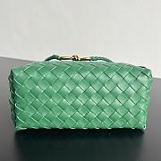 Okify Bottega Veneta Small Andiamo Bag Dark Green 25x20x10.5cm - 3