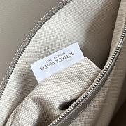 Okify Bottega Veneta Andiamo Bag Gray Suede And Leather 43x39x20cm - 4