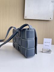 Okify Bottega Veneta Cassette Bag Dark Blue 23x15x6cm - 4