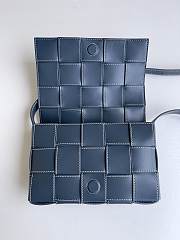 Okify Bottega Veneta Cassette Bag Dark Blue 23x15x6cm - 5