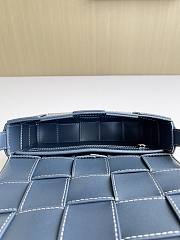 Okify Bottega Veneta Cassette Bag Dark Blue 23x15x6cm - 6